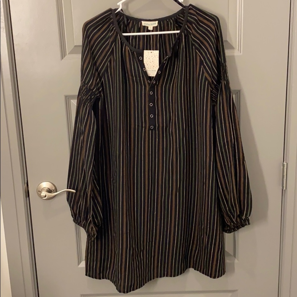 Fall Striped Dress